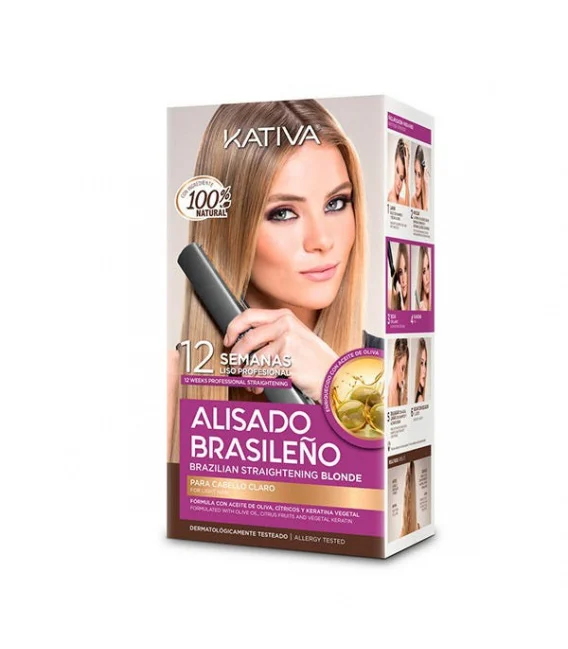 Kativa Brazilian Straightening Blonde Hair
