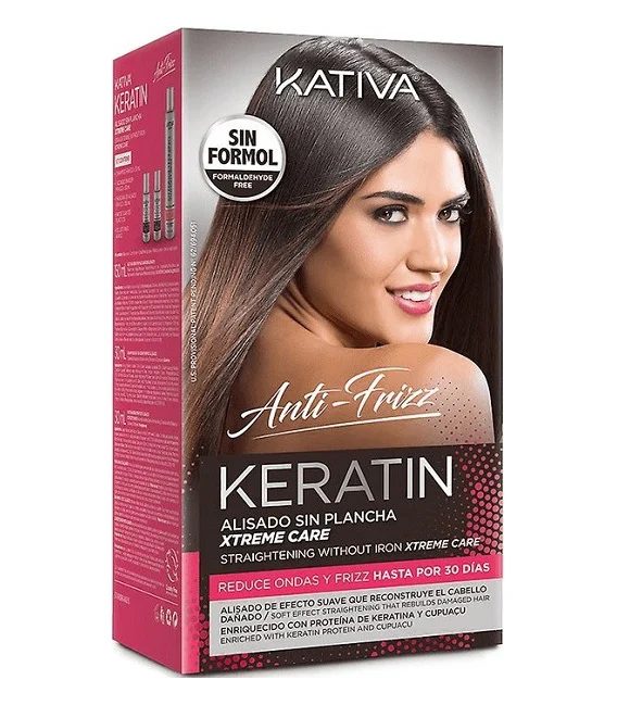 Kativa Straightening Without Iron Anti-Frizz Xtreme Care
