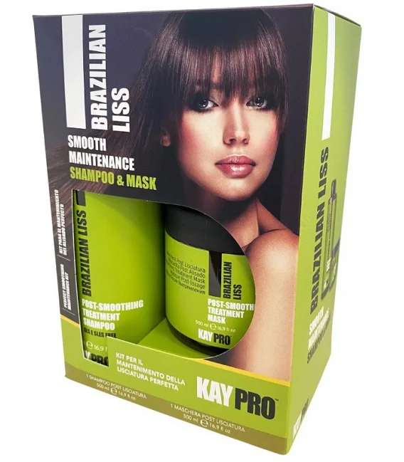 Kaypro Brazilian Liss Perfect Smoothing Maintenance Kit 500+500ml