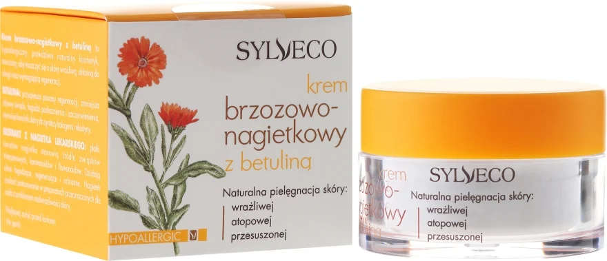Crema alla calendula con betulina