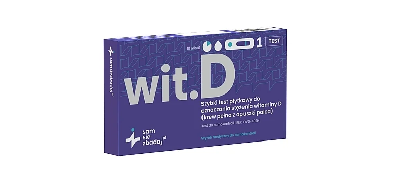 Test per la determinazione della vitamina D nel sangue