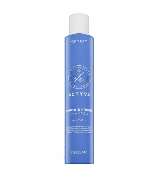 Kemon Actyva Colore Brillante Anti-Yellow Shampoo 250 ml