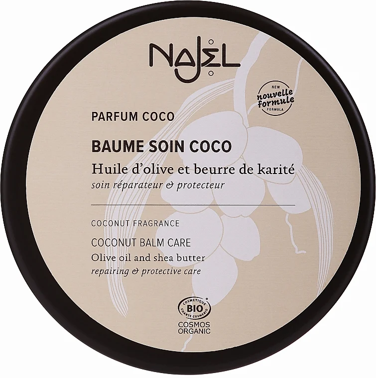 Balsamo di cocco per la cura della pelle e capelli