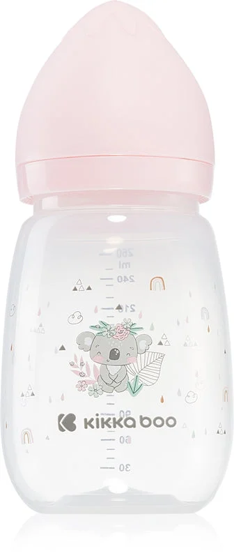 Kikkaboo Savanna Biberon Anti-Coliche 3 M+ Rosa 260 Ml