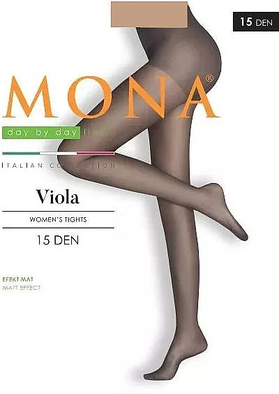 Collant da donna "Viola", 15 Den, nuage