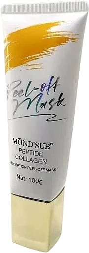 Maschera peel-off al collagene con peptidi