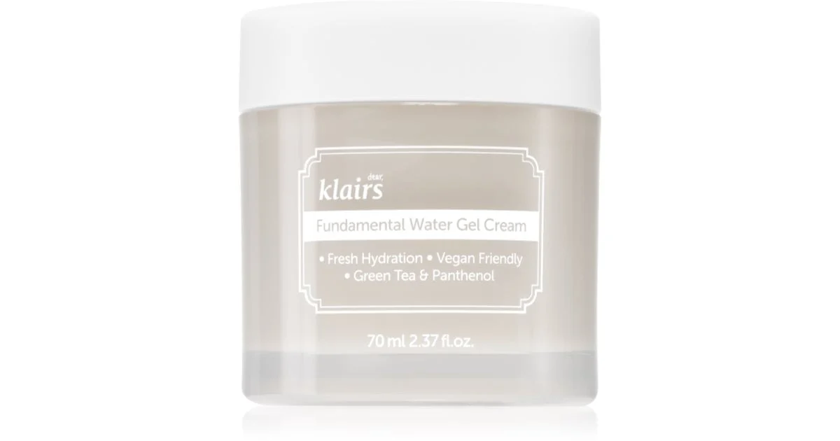 Klairs Fundamental Water crema-gel idratante per il viso 70 ml