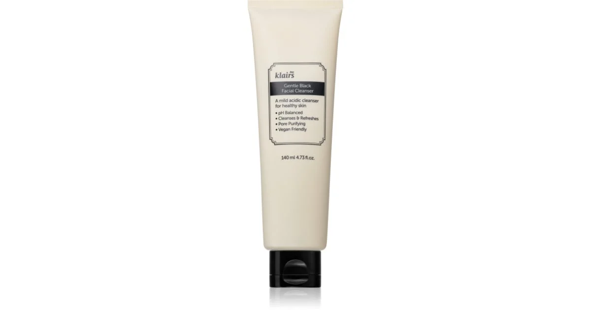 Klairs Gentle Black gel detergente delicato per pelli sensibili 140 ml