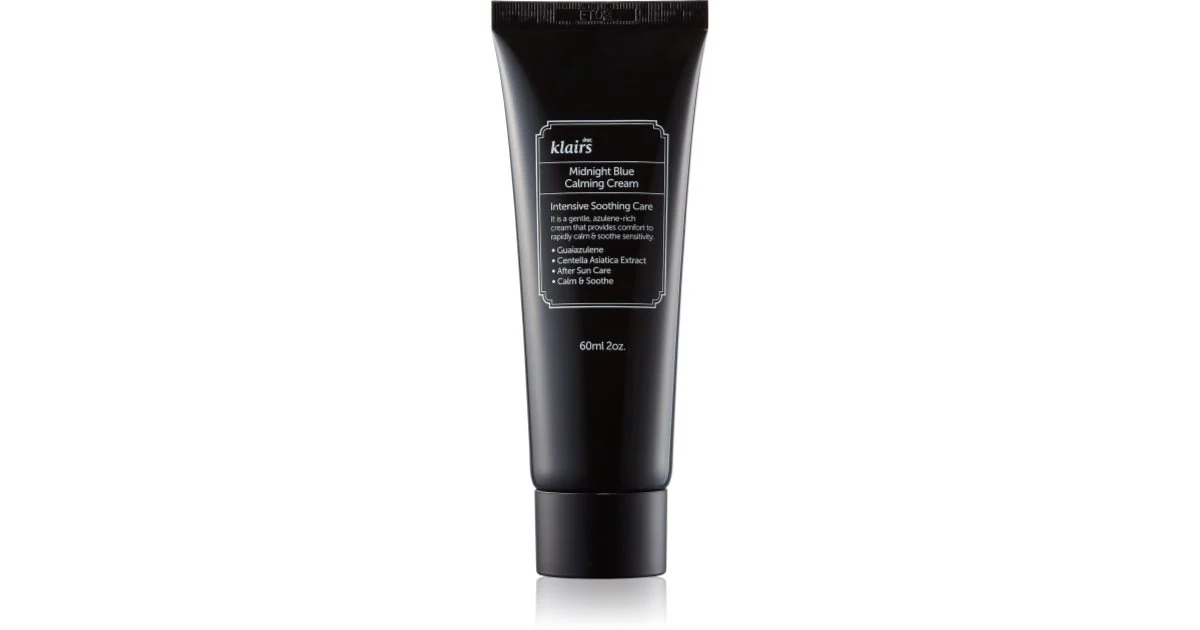Klairs Midnight Blue crema lenitiva doposole per pelli sensibili e arrossate 60 ml