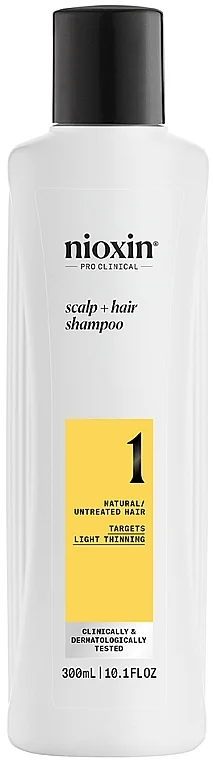 Shampoo per la cura del cuoio capelluto e dei capelli fini