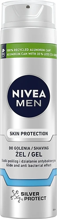 Gel dopobarba "Silver Protection"