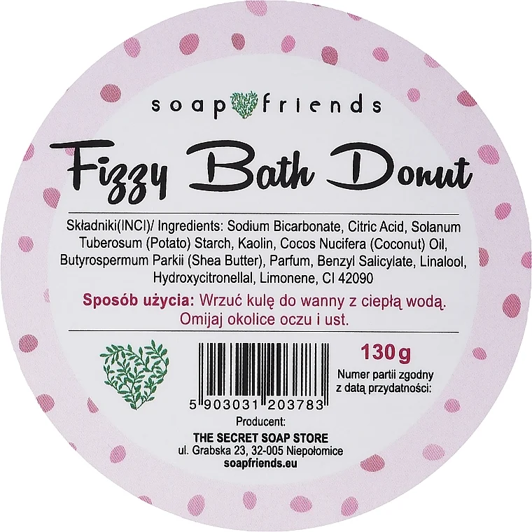 Bomba da bagno "Donut. Passiflora"