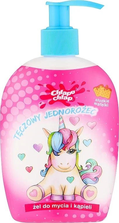 Gel doccia per bambini "Unicorno e arcobaleno"
