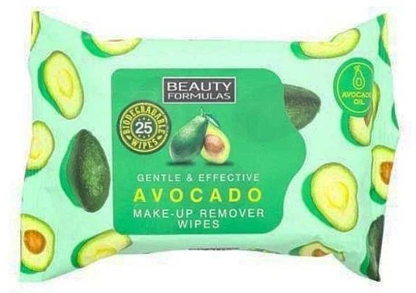 Salviettine struccanti all'avocado