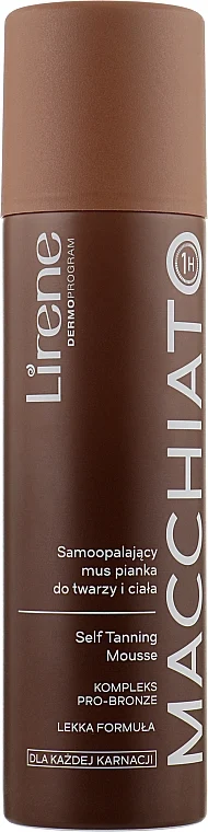 Mousse-autoabbronzante per viso e corpo