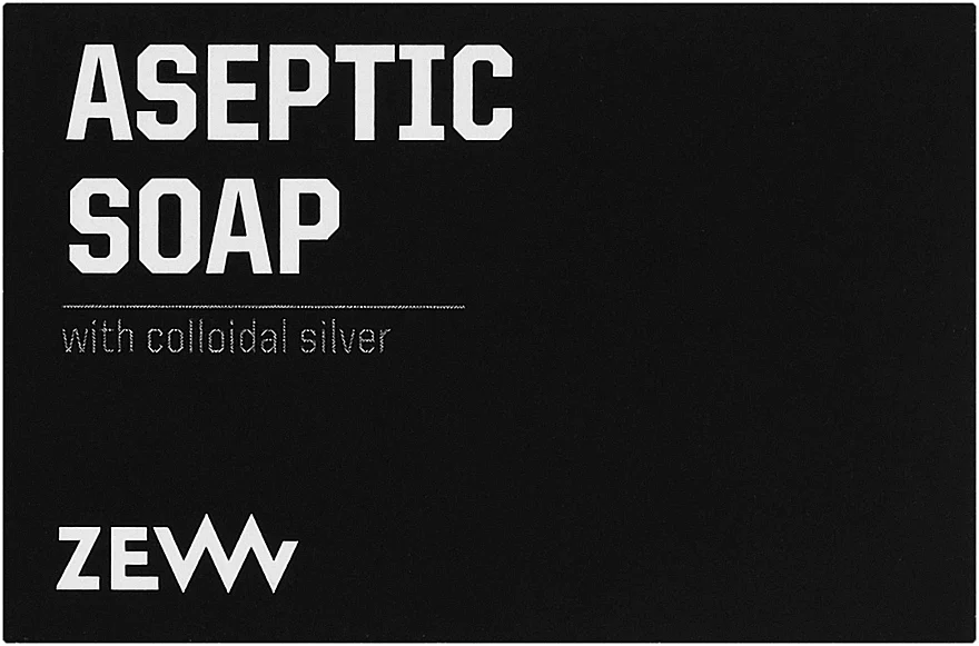 Sapone asettico con argento colloidale
