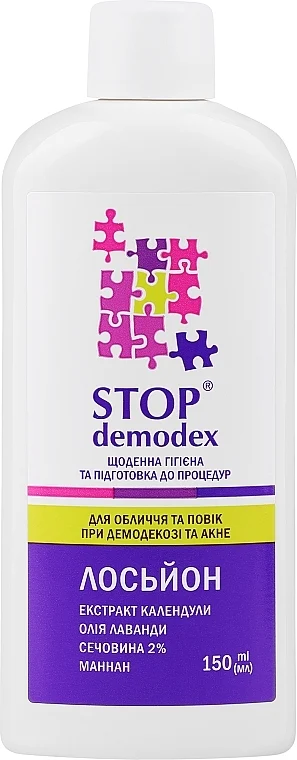 Lozione per viso e palpebre "Stop Demodex"