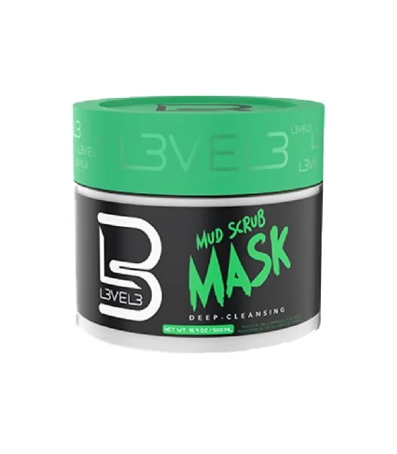 L3VEL3 Exfoliating Mud Mask 500 ml