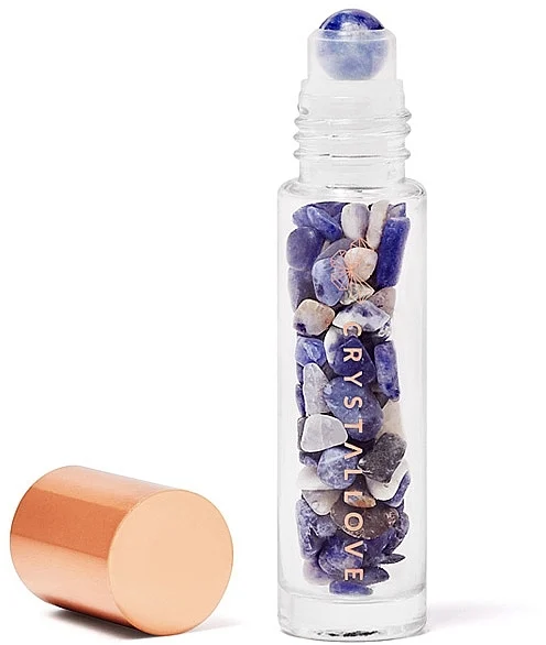 Bottiglia con cristalli di sodalite, 10 ml