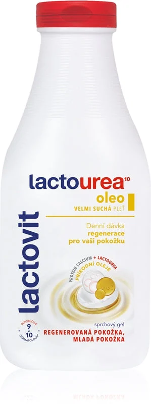 Lactovit LactoUrea Oleo gel doccia rigenerante per pelli molto secche 500 ml