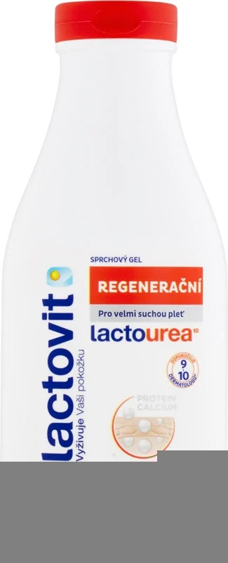 Lactovit Gel doccia rigenerante con proteine del latte Lactourea - 500ml