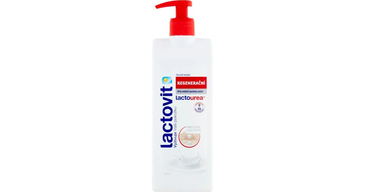 Lactovit Lactourea Latte Corpo Rigenerante Con Dosatore 400 Ml