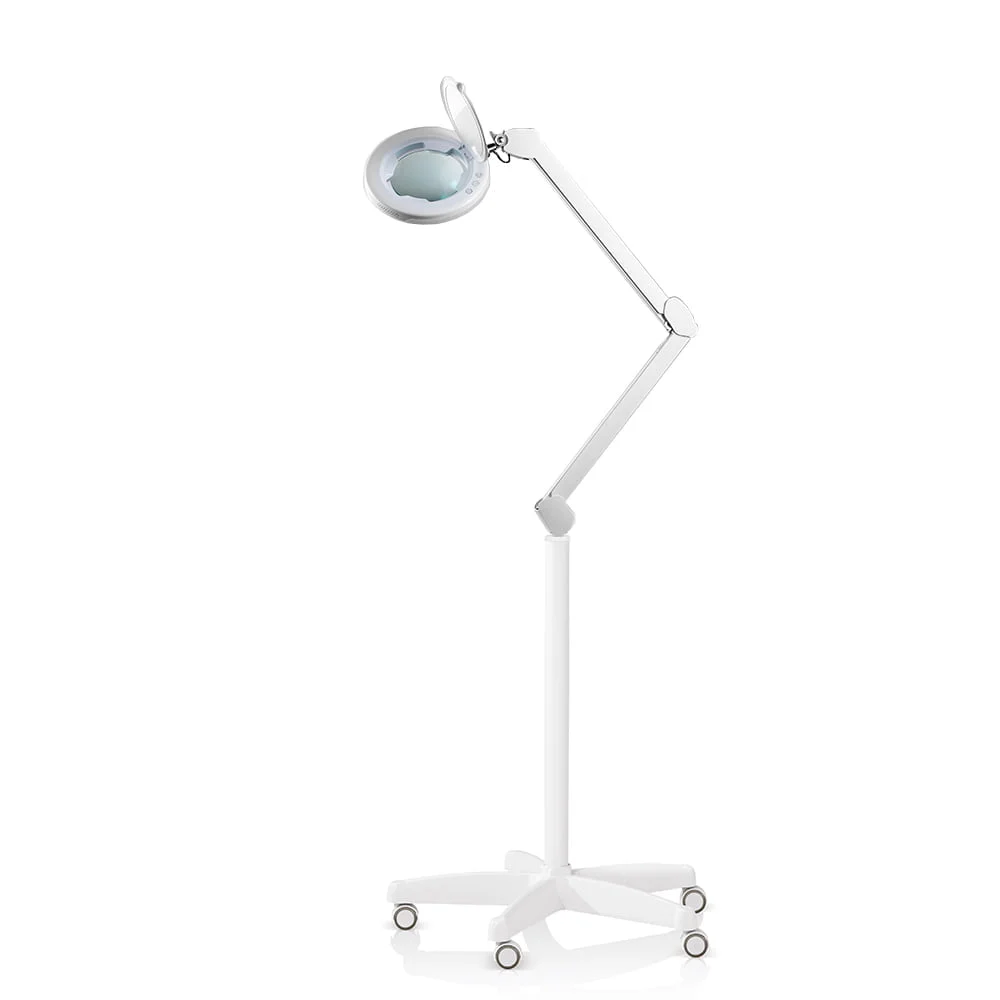 LENTE DI INGRANDIMENTO CON SATIVO PER ESTETISTA LUCE LED 5 DIOTTRIE TOUCH