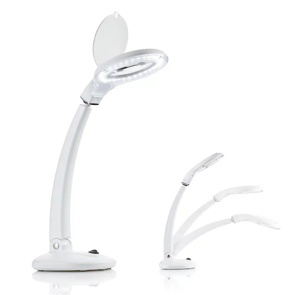 Lampada Lente da Tavolo Ingrandimento 5D LED per Estetista 5D TABLE LED XaniPro