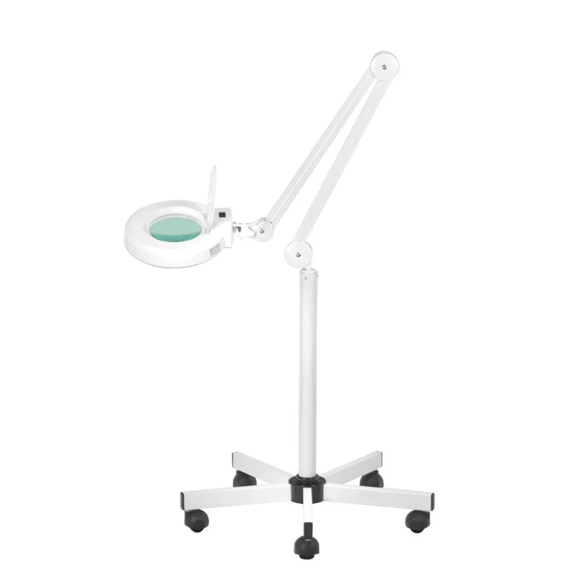 LENTE LED 5 DIOTTRIE INGRANDIMENTO CON STATIVO 5 RAGGI PER ESTETISTA CENTRO ESTETICO