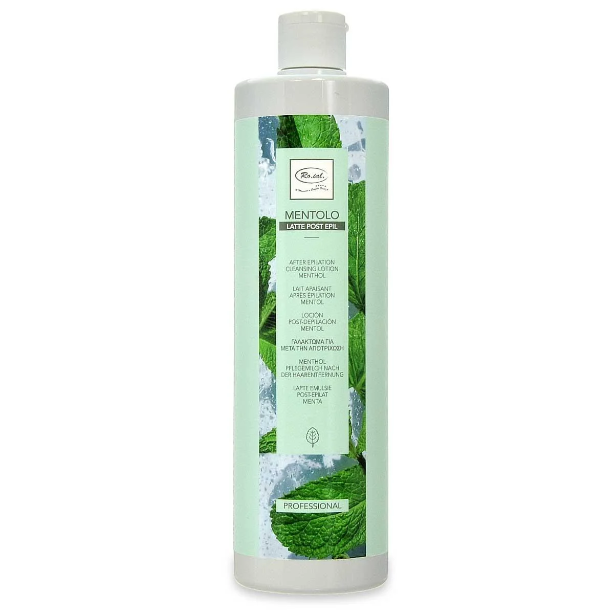 Latte post depilazione al Mentolo 500 ml Roial – Freschezza e pulizia profonda