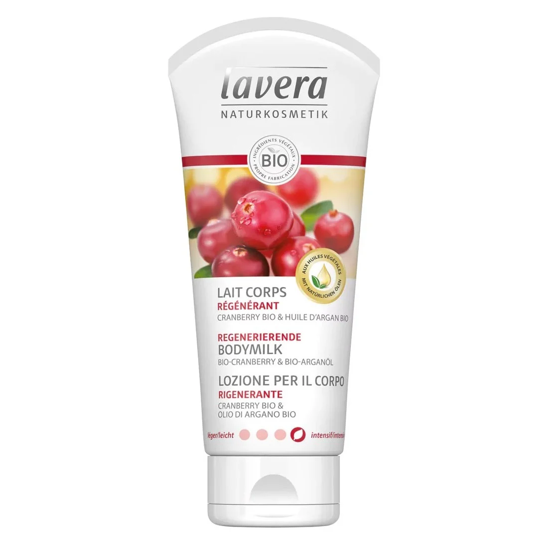 LAVERA Latte Corpo Rigenerante con Olio di Argan e Cranberry