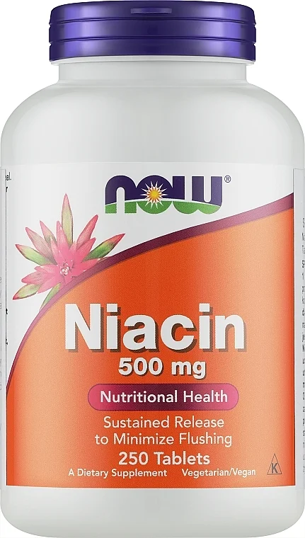 Integratore alimentare "Niacina" 500 mg