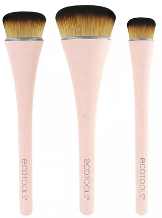 Set di pennelli per trucco, 3 pz