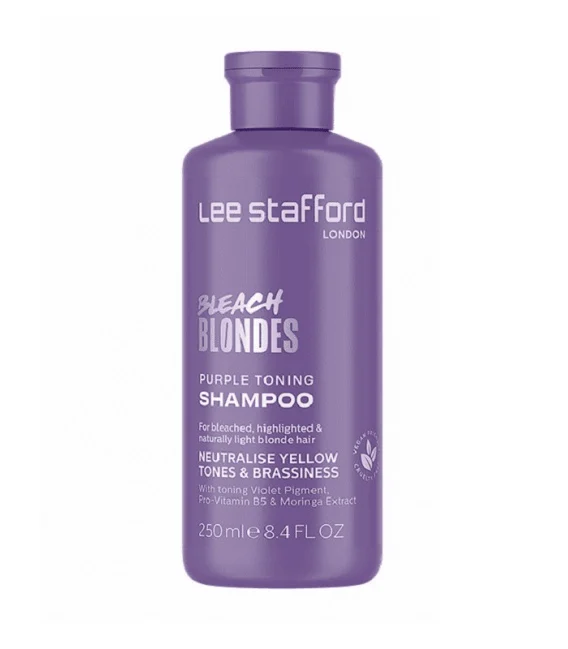 Lee Stafford Bleach Blondes Purple Toning Shampoo 250ml