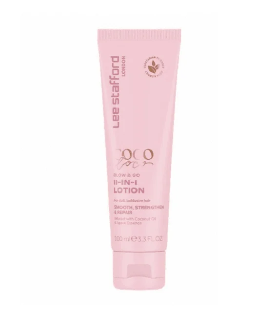 Lee Stafford Coco Loco & Agave Blow & Go 11-in-1 Lotion 100ml