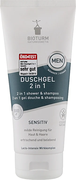 Shampoo- gel doccia, da uomo
