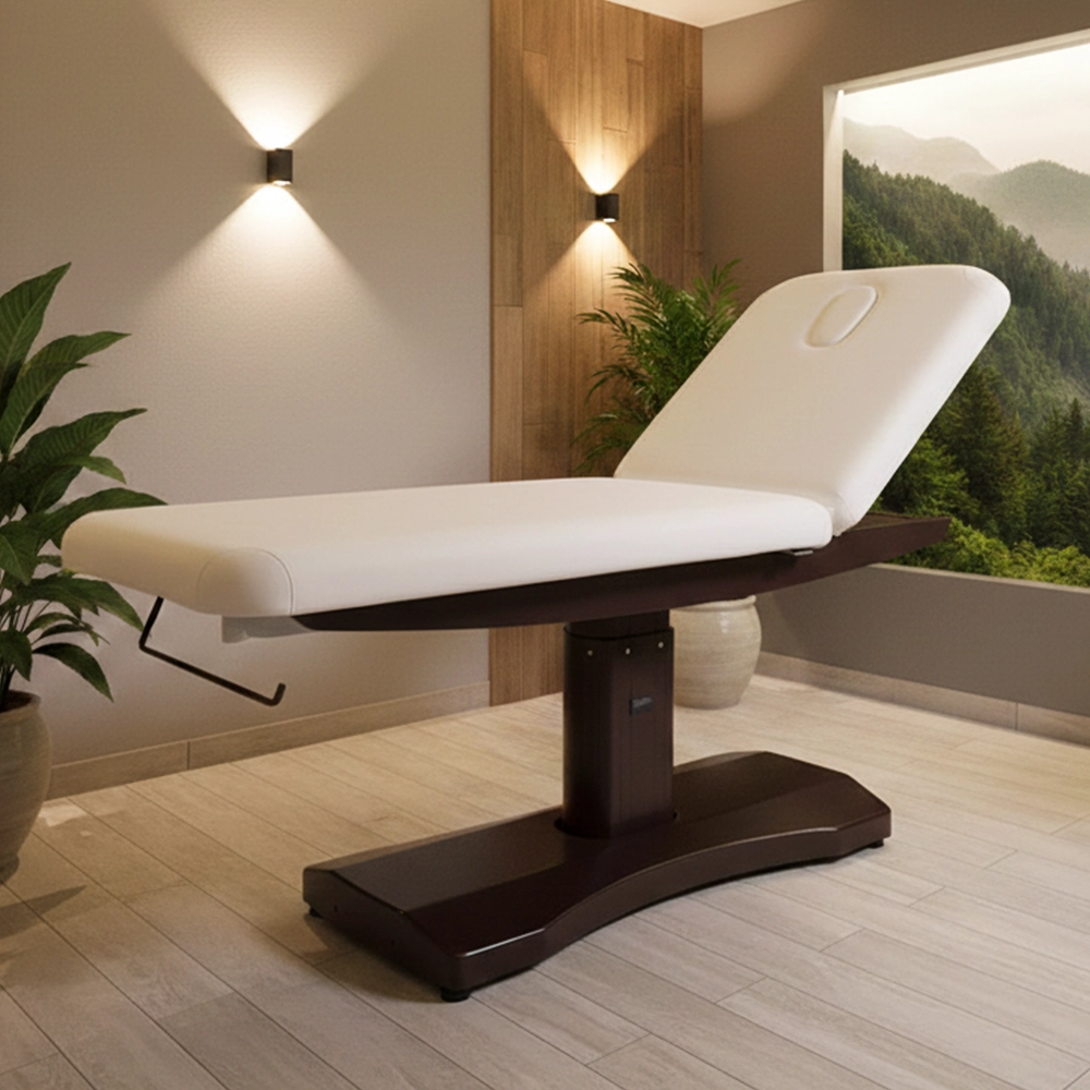 Lettino elettrico per massaggi Wellness centri estetici centri termali Weelko TRAPP 2238AI.2.A26