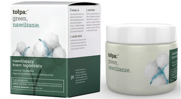 Crema viso idratante e lenitiva