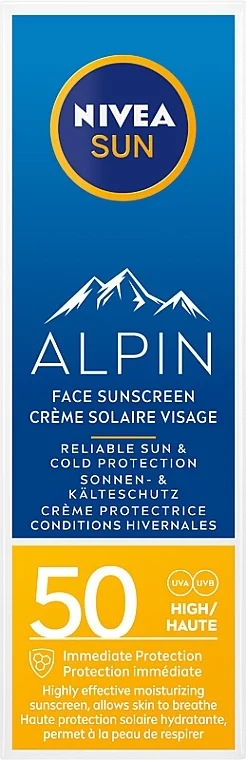 Crema solare viso, SPF50