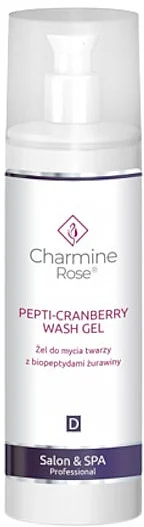 Gel detergente con biopeptidi di mirtillo rosso