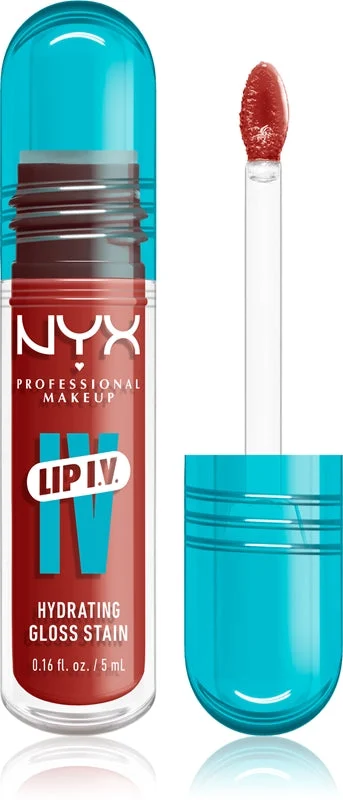 NYX Professional Makeup Lip IV lucidalabbra lunga tenuta effetto idratante colore 12 - BURST THAT TANGI 5 ml