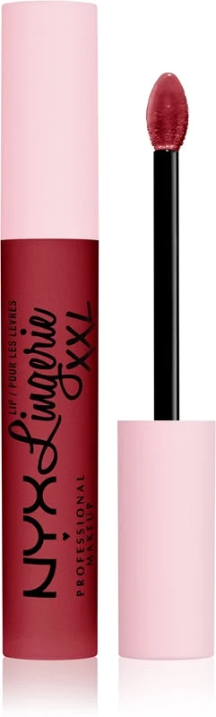 NYX Professional Makeup Lingerie XXL rossetto liquido con finish matte colore 23 - Its hotter 4 ml
