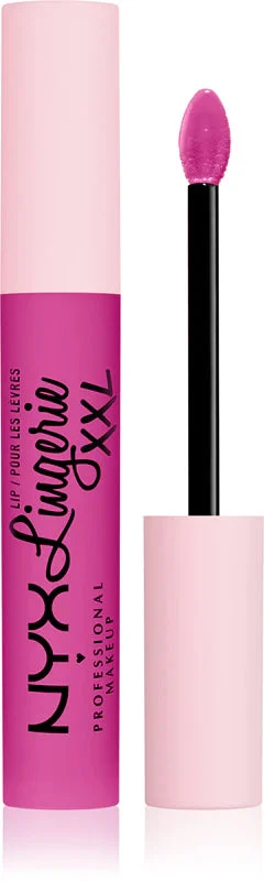 NYX Professional Makeup Lingerie XXL rossetto liquido con finish matte colore 20 - Knockout 4 ml
