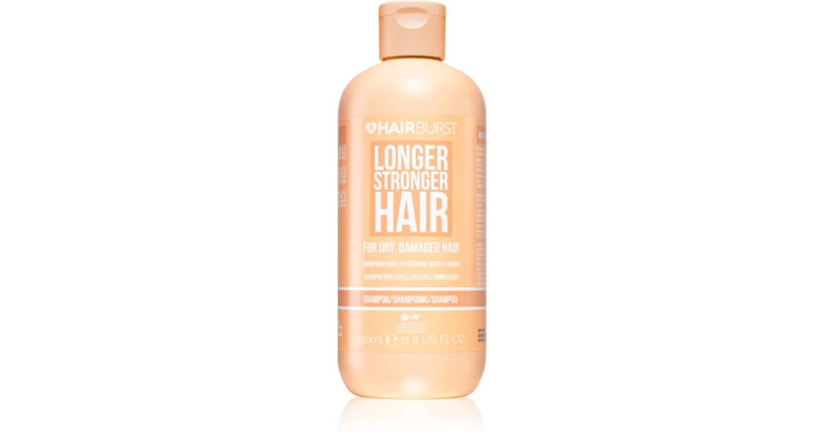Hairburst shampoo idratante per capelli rovinati e secchi 350 ml