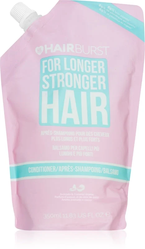 Hairburst Longer Stronger Refill balsamo nutriente per capelli più forti e luminosi 350 ml
