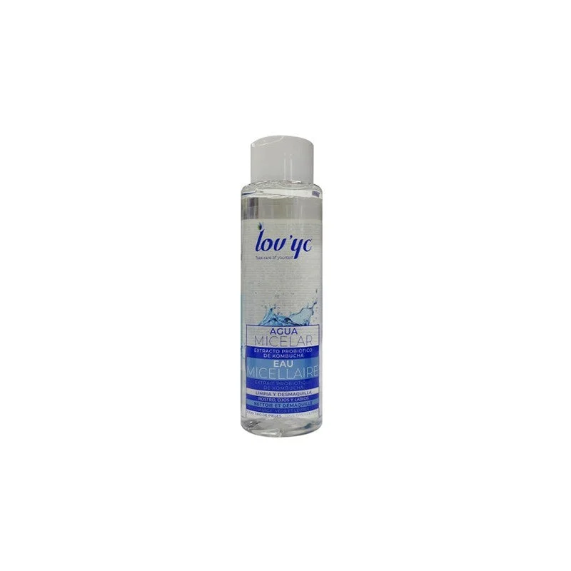 Lovyc Probiotic Kombucha Acqua Micellare Viso Occhi e Labbra 500 ml