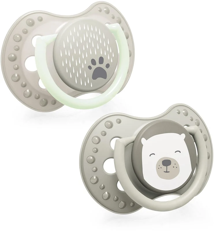 LOVI Buddy Bear ciuccio 3-6 m 2 pezzi