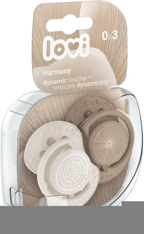 LOVI Harmony 0-3mesi ciuccio 2 pezzi