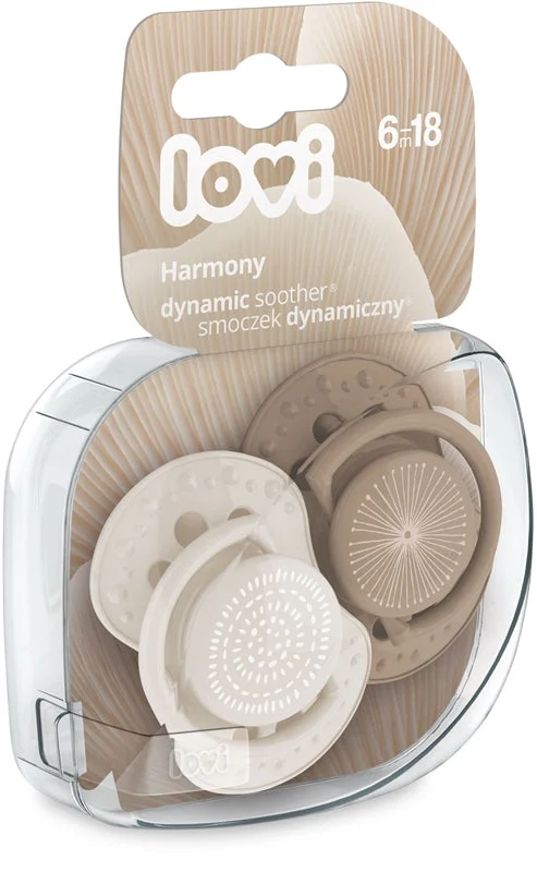 LOVI Harmony 6-18mesi ciuccio 2 pezzi