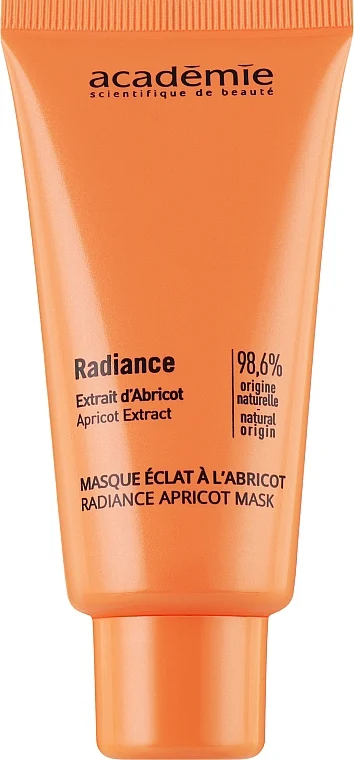 Maschera viso all'albicocca